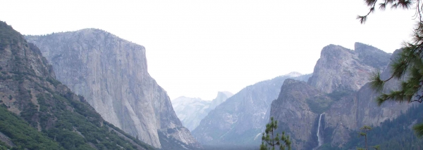 Creation of Yosemite Valley: Step 1
